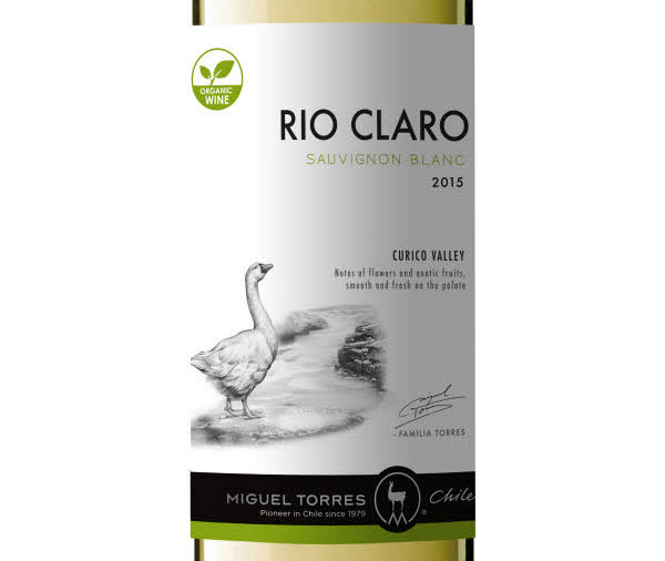Etikett av vinet Rio Claro