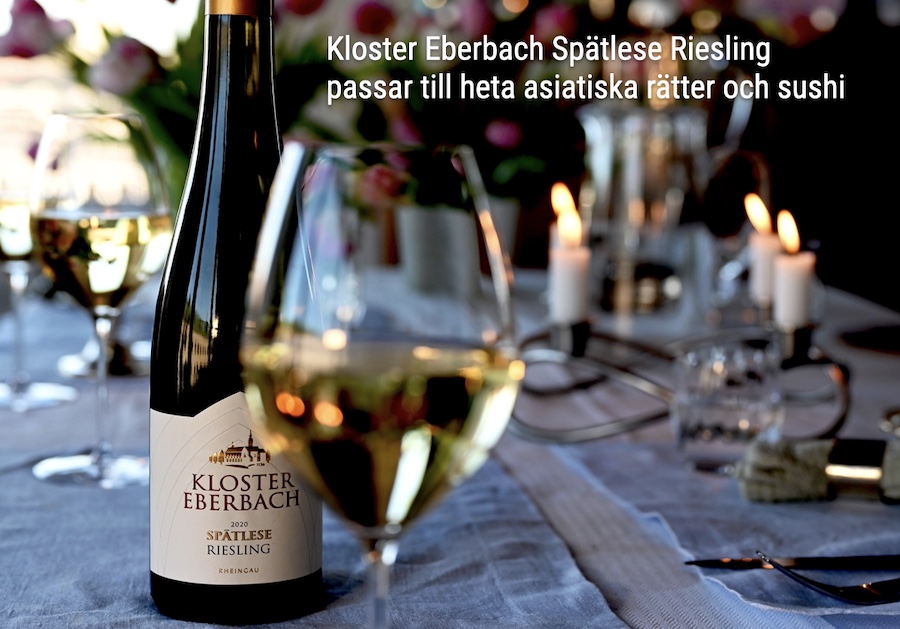 Det vita vinet Kloster Eberbach Riesling