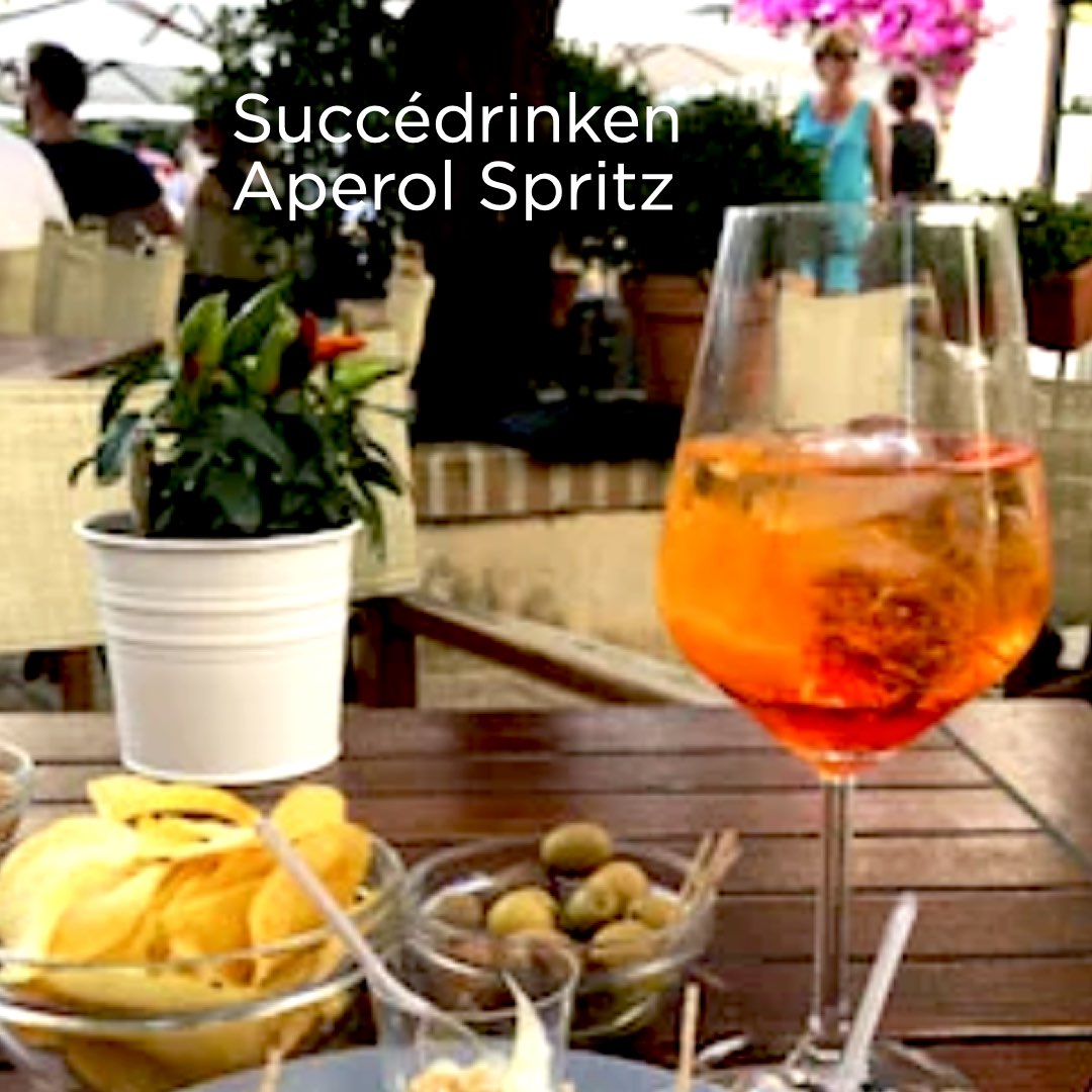 Aperol Spritz: Proseccodrinken, enkelt recept.