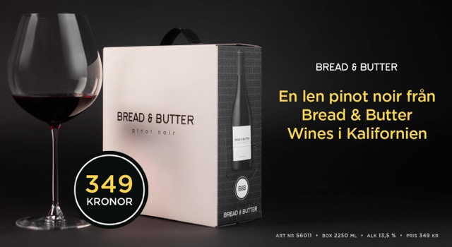 Boxvin Pinot noir - Bread & Butter 