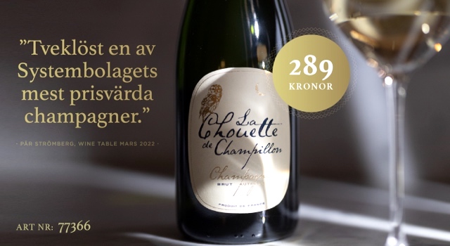 Champagne med lågt pris: La Chouette 