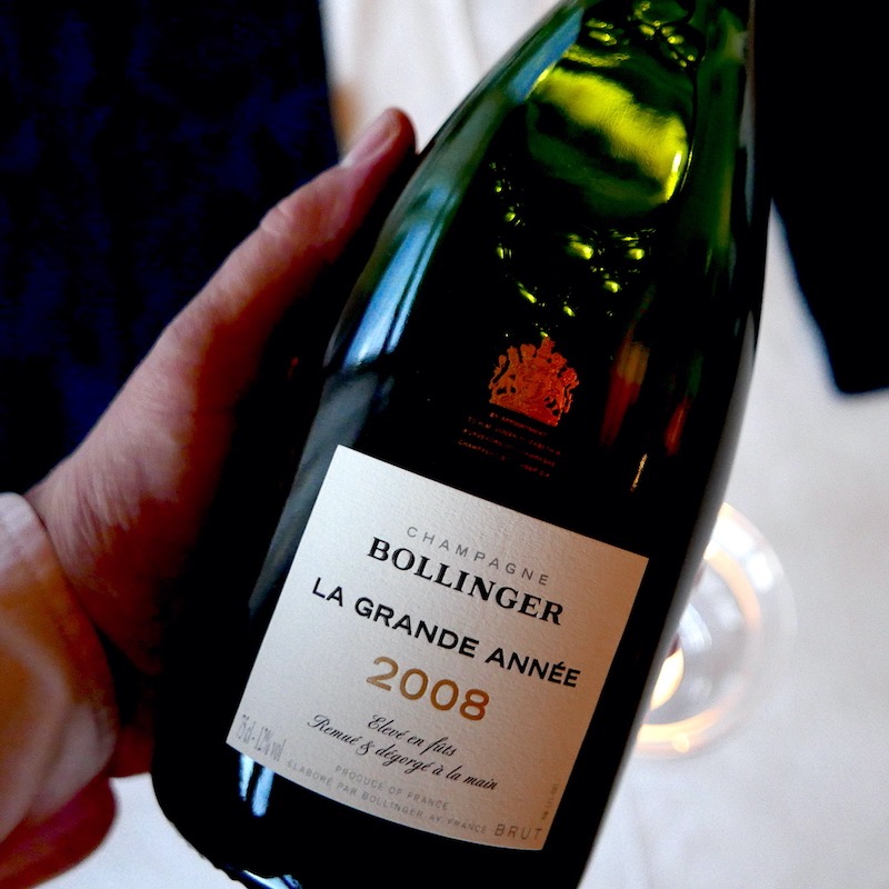 Bollinger La Grande Année, vintage champagne