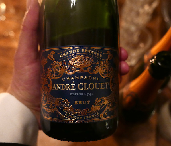 Champagne André gjort av druvan Pinot noir 