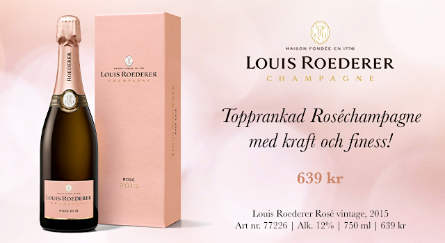 Bästa rosé-champagne Louis Roederer
