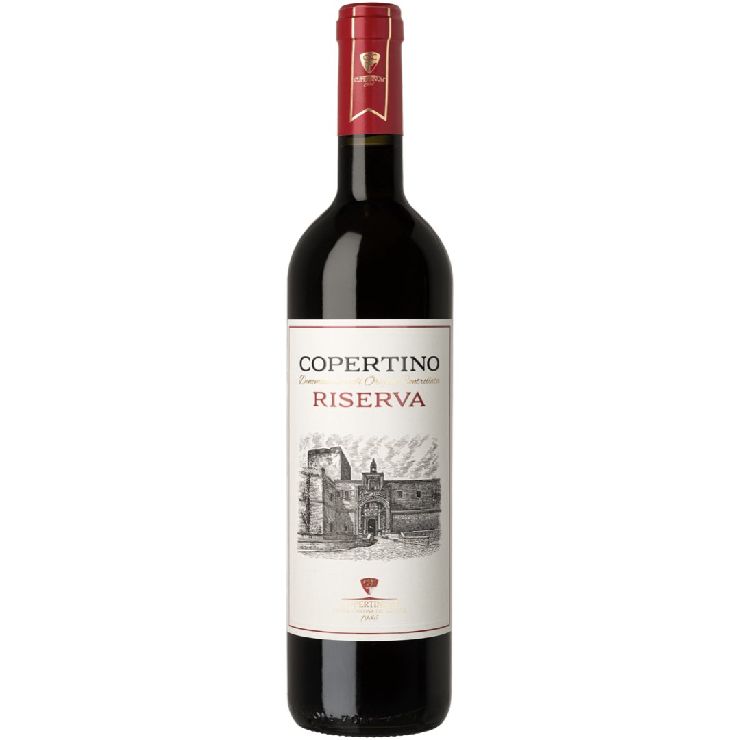 Copertino rött vin från Italien: Rekommenderas