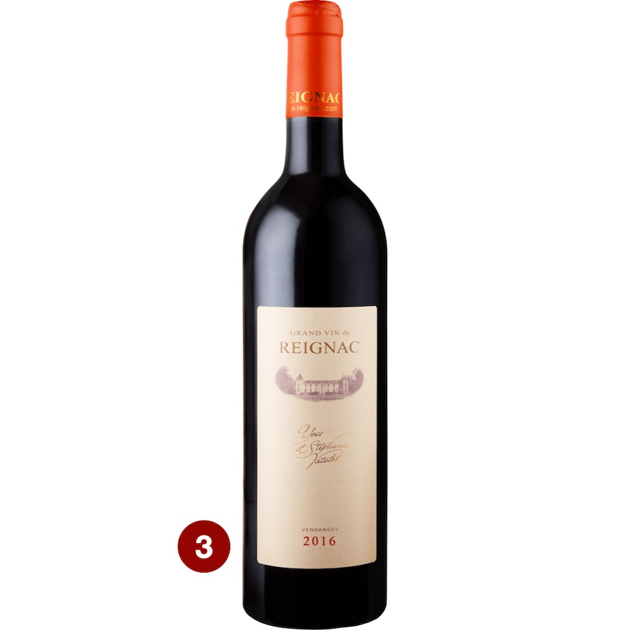 En flaska röd Bordeaux: Grand Vin de Reignac