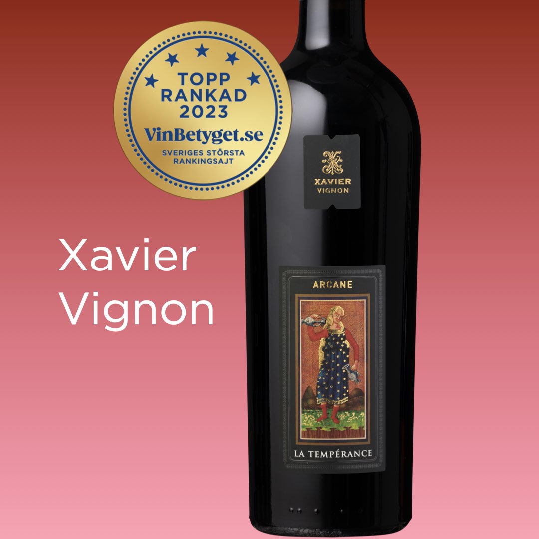 Rhonevin av Xavier Vignon, rekommenderas 209 kr
