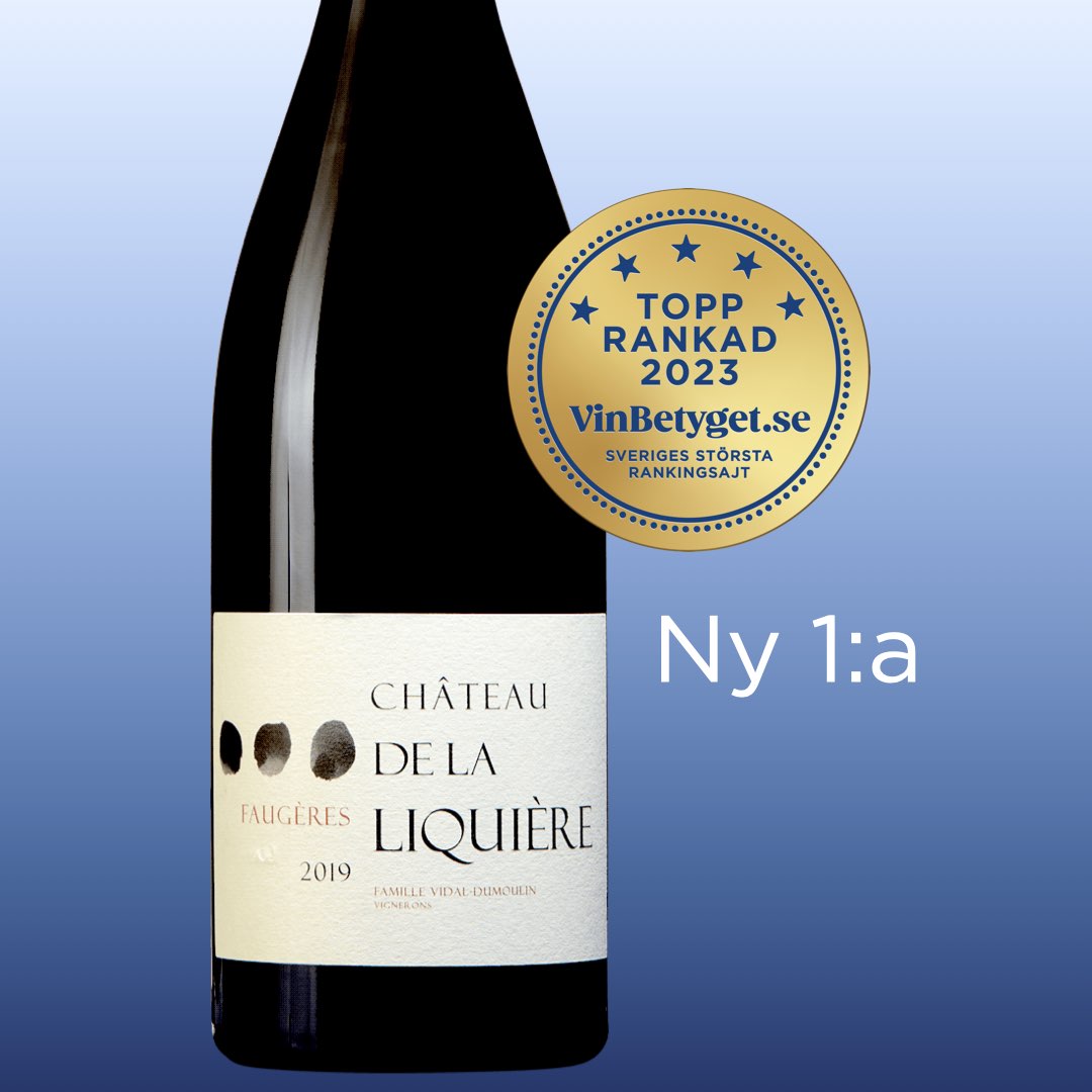 Vin från Frankrike med högsta betyg: Château de la Liquière