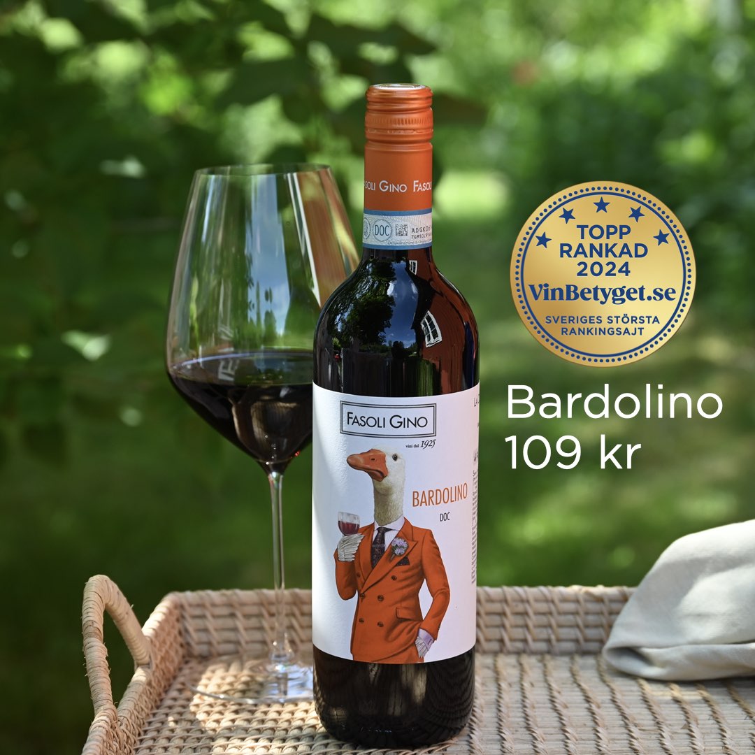 Bardolino – Elegant lätt rödvin, 139 kr
